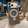 Bling Full Taşlı Standlı Magsafe Özellikli Kılıf