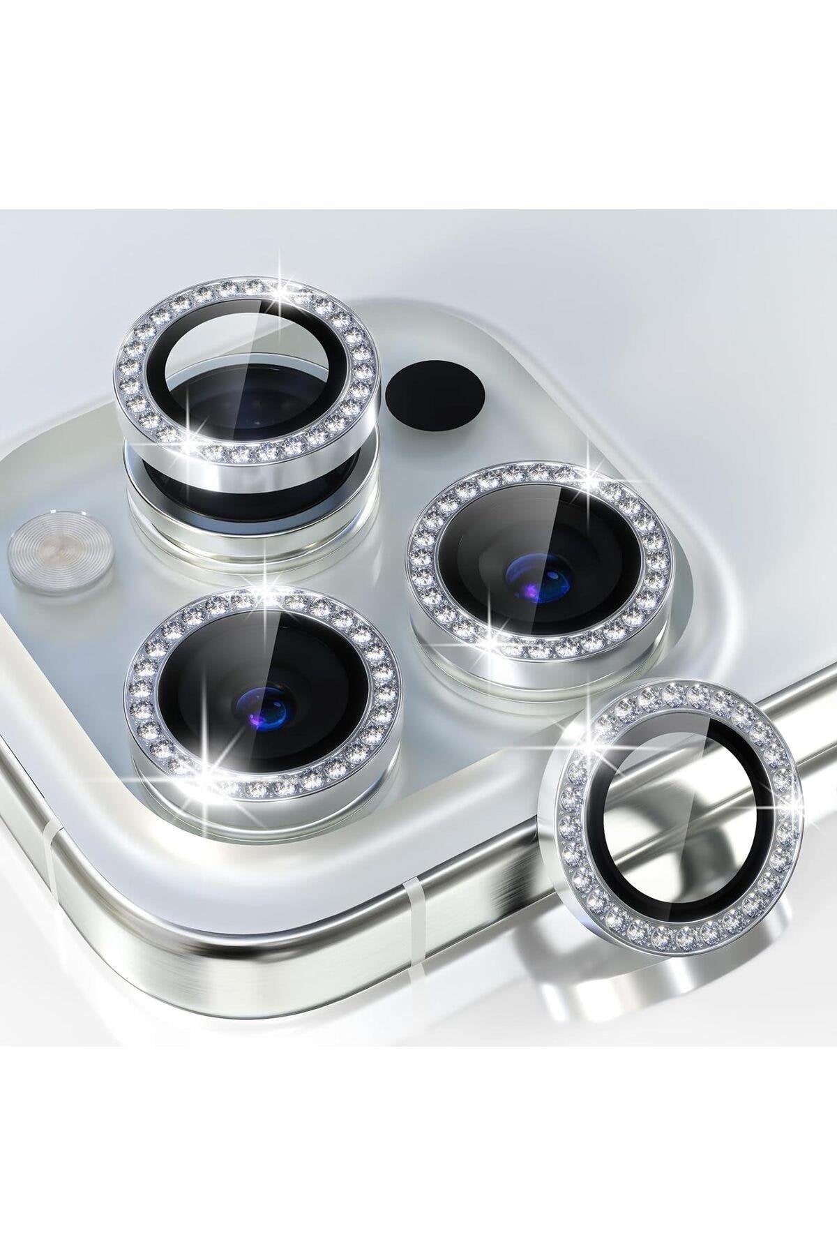 Safir Taşlı Kamera Lens Koruyucu